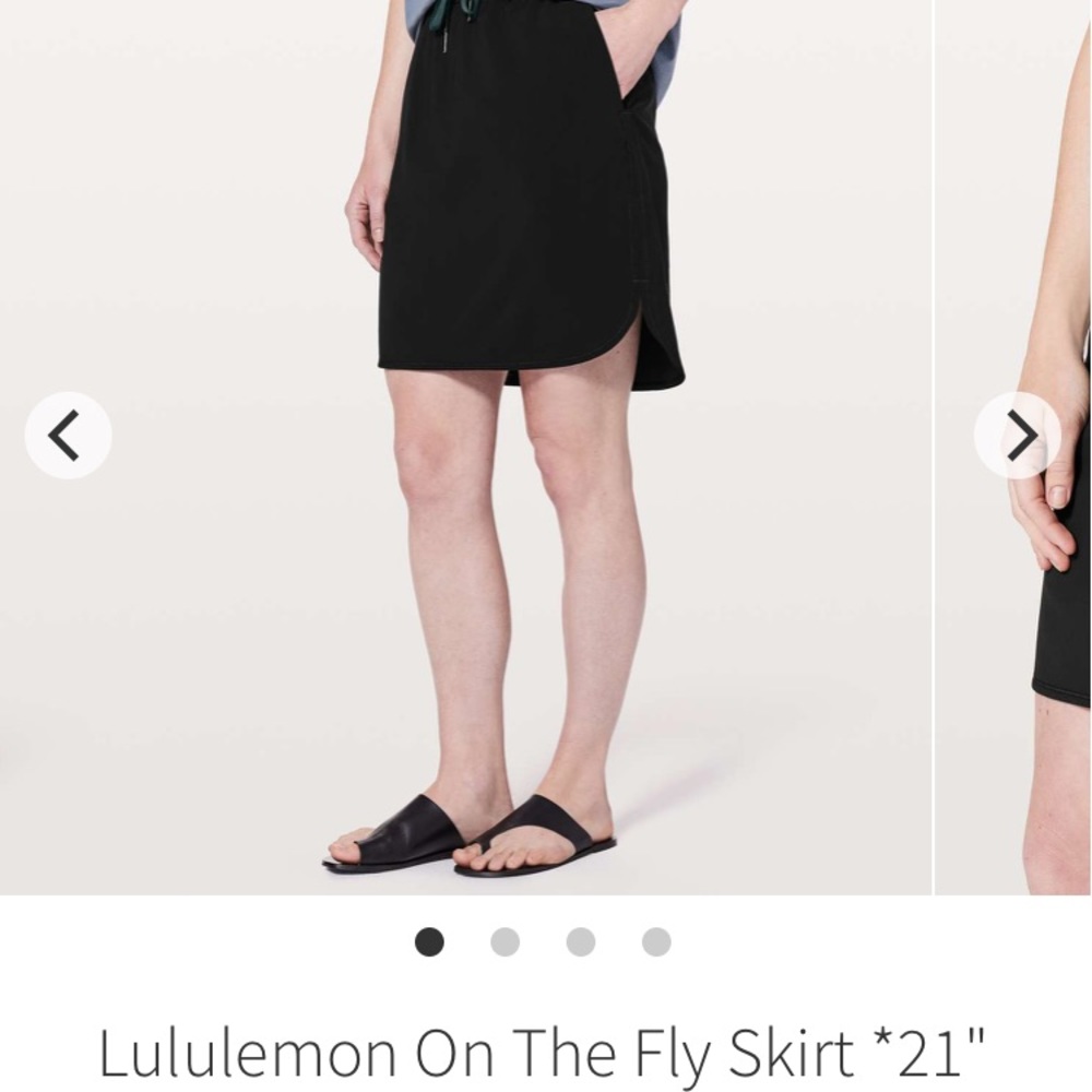 Lululemon on the fly skirt